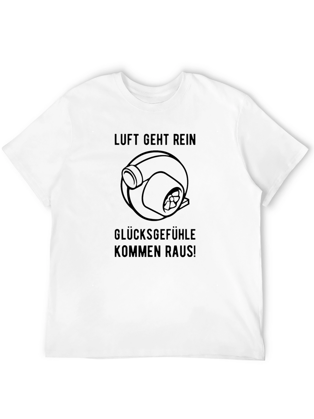 Luft Geht Rein T-Shirt - Turbo Boost Fun
