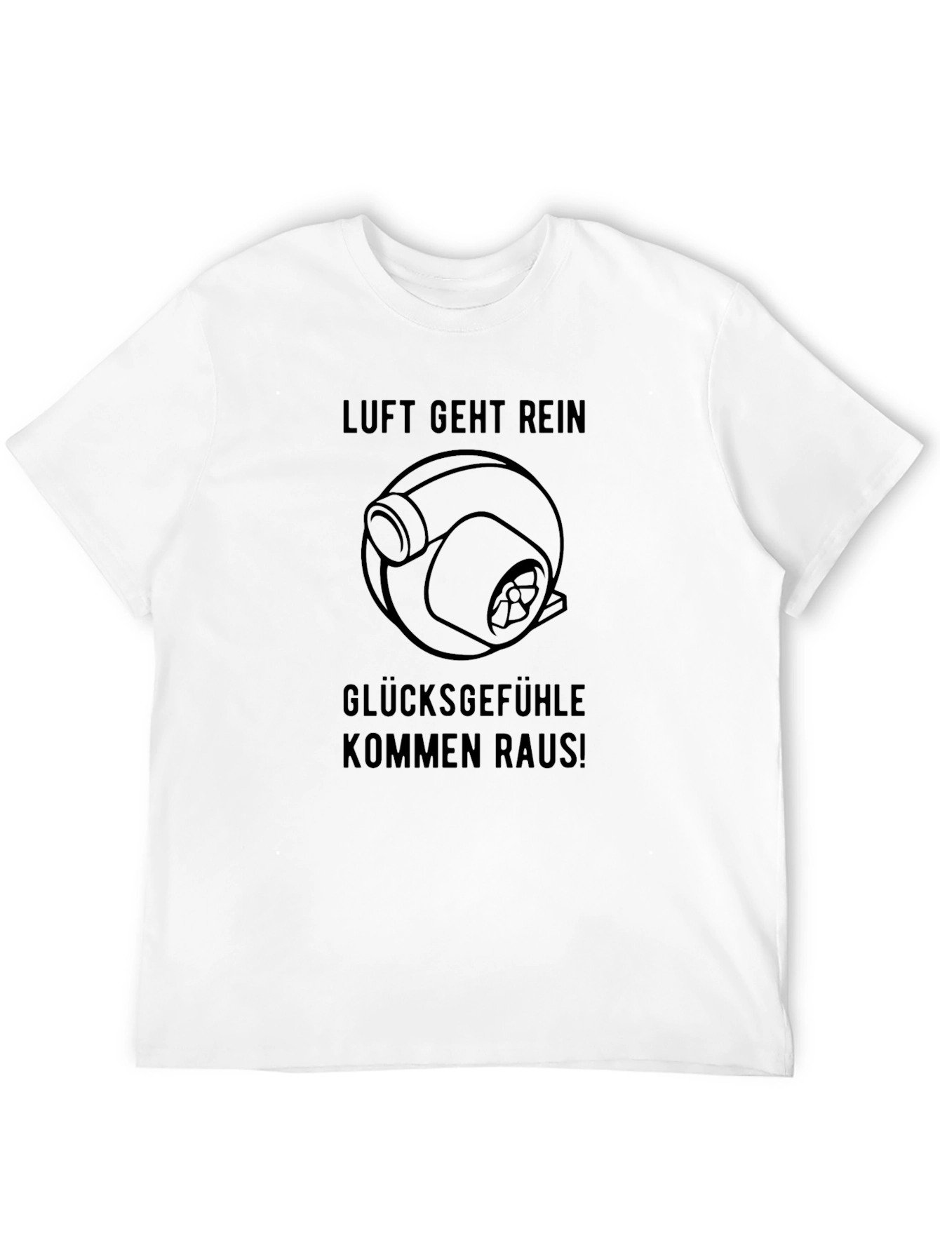 Luft Geht Rein T-Shirt - Turbo Boost Fun