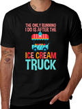 Ice Cream Truck Running T-Shirt