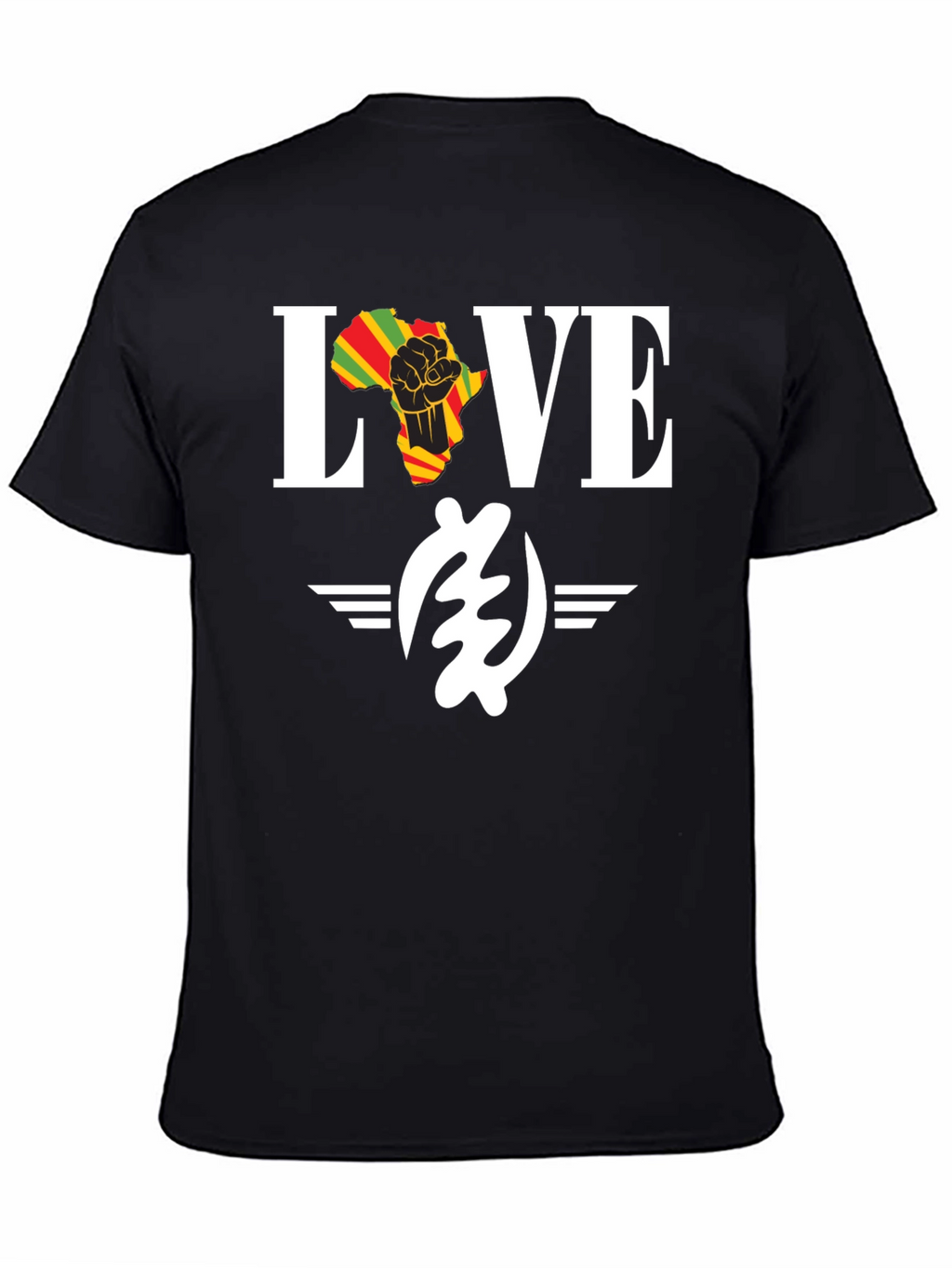 Love Africa Black History Month T-Shirt