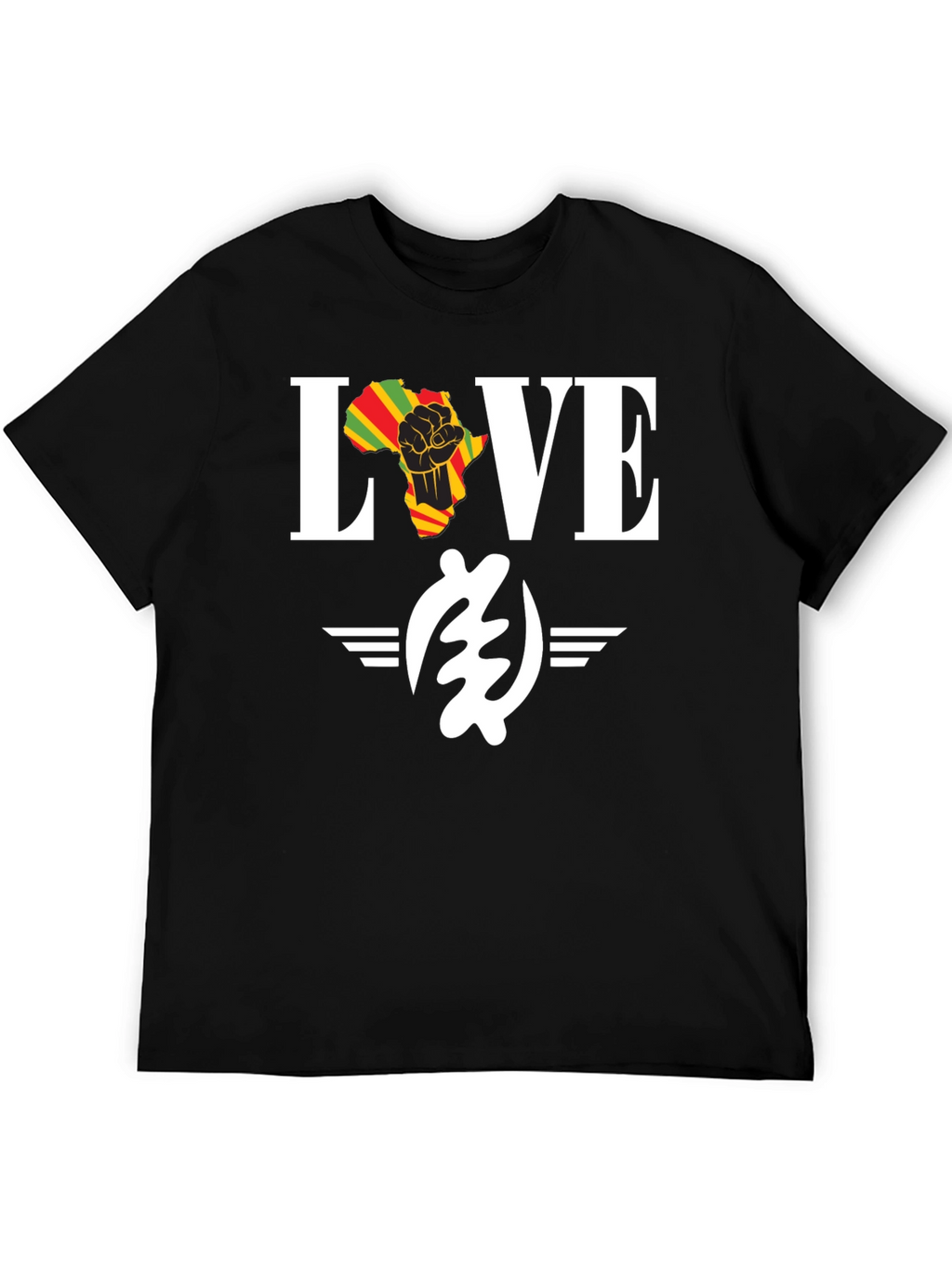 Love Africa Black History Month T-Shirt