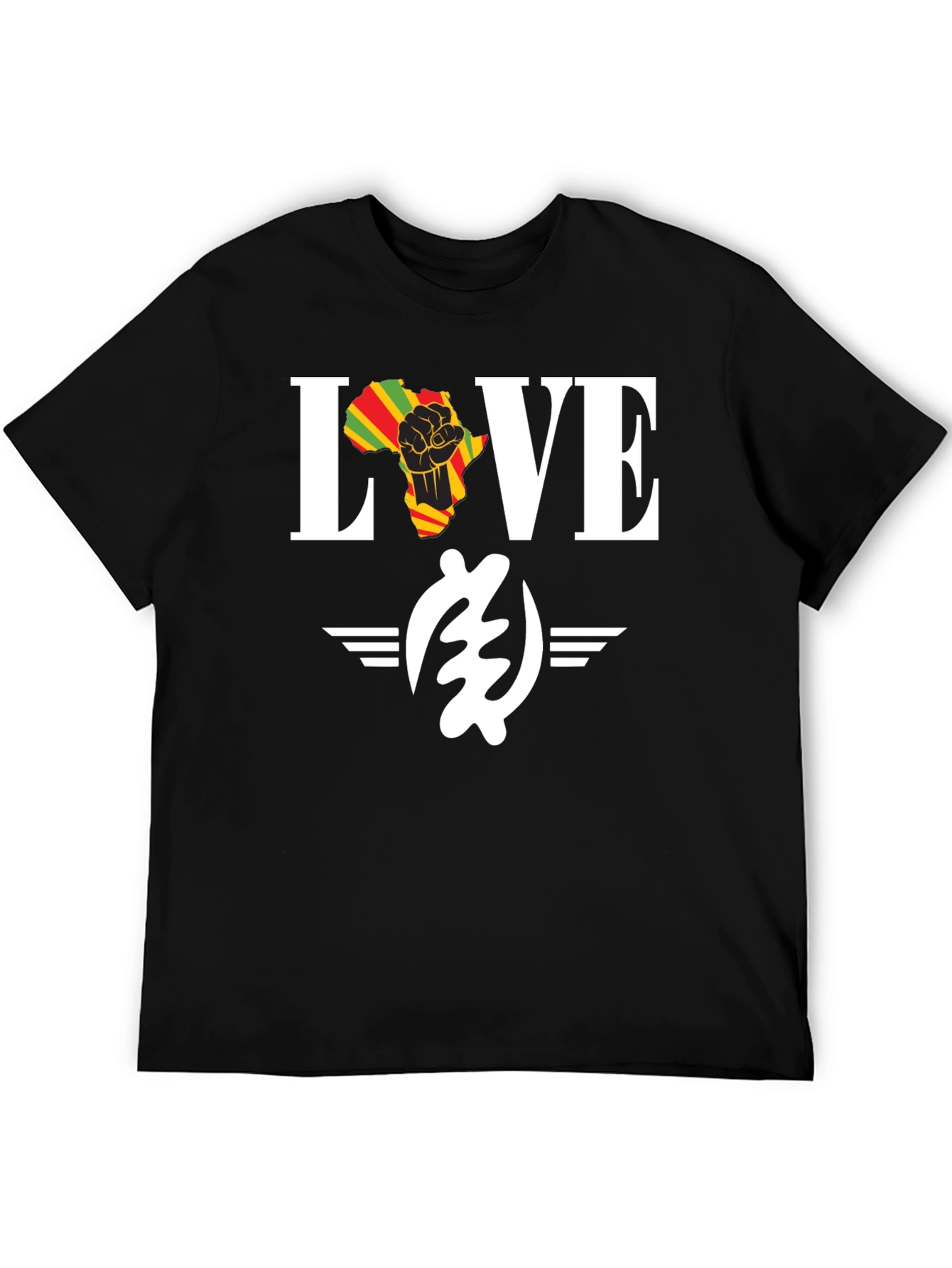 Love Africa Black History Month T-Shirt