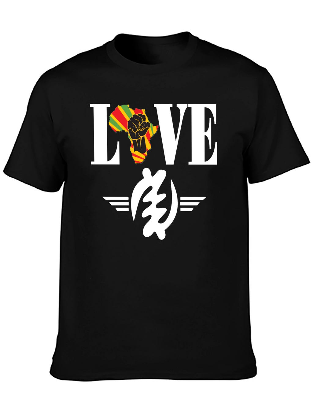 Love Africa Black History Month T-Shirt
