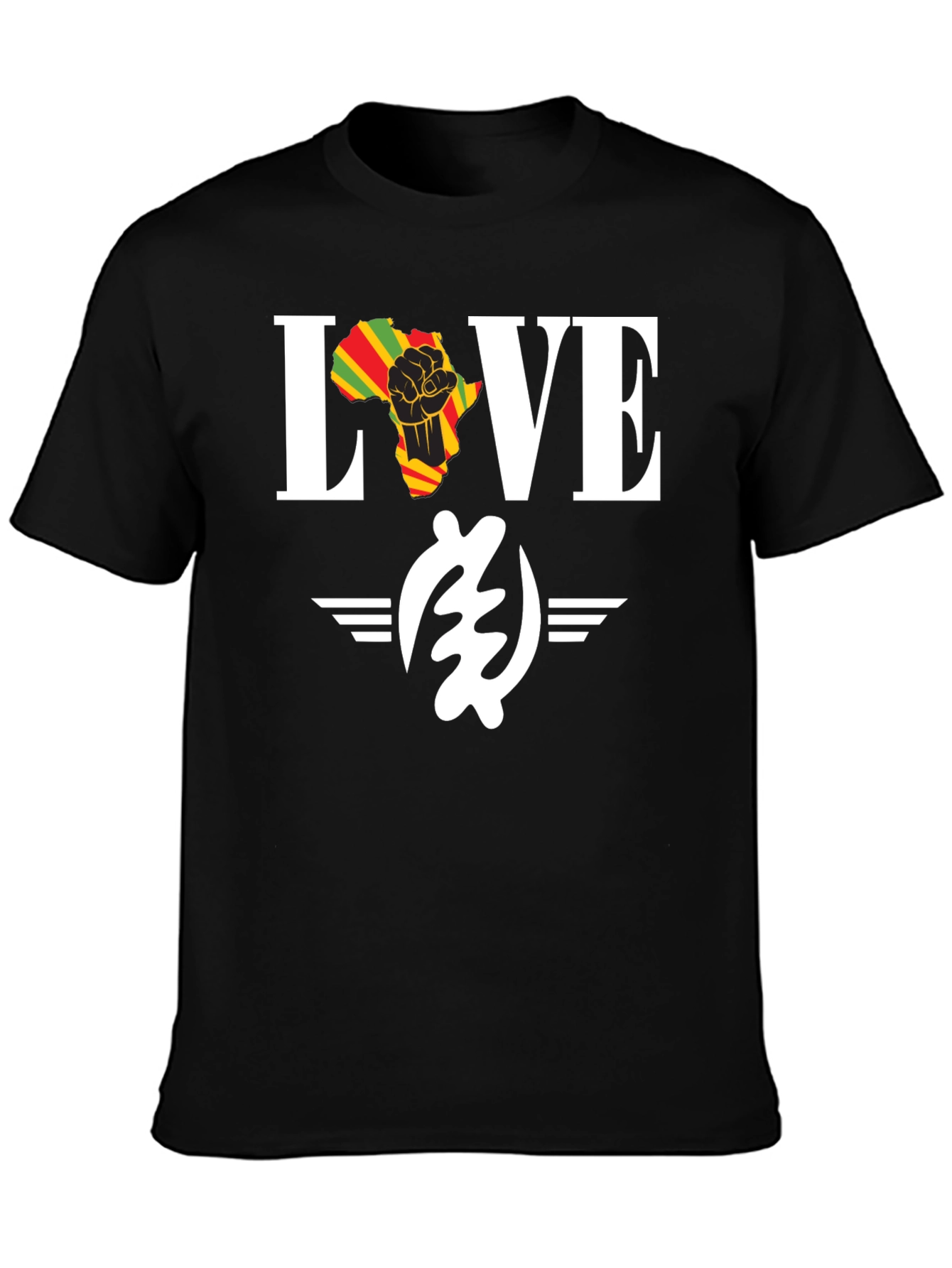 Love Africa Black History Month T-Shirt
