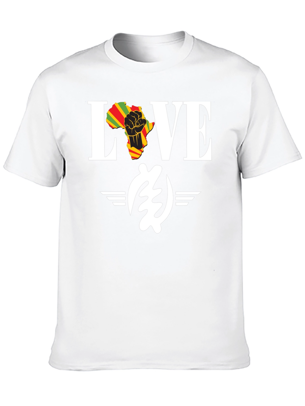 Love Africa Black History Month T-Shirt