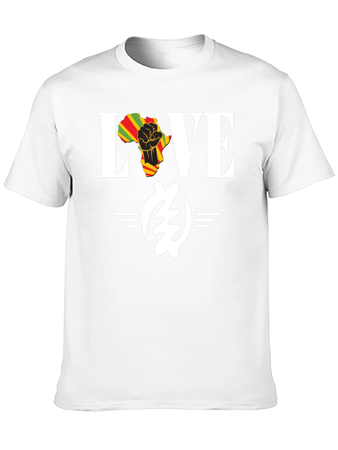 Love Africa Black History Month T-Shirt