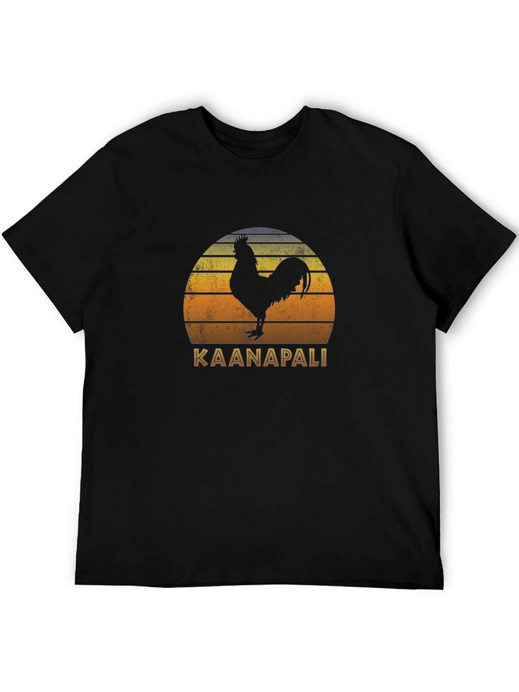 Kaanapali Rooster Graphic Tee - Sunset Design