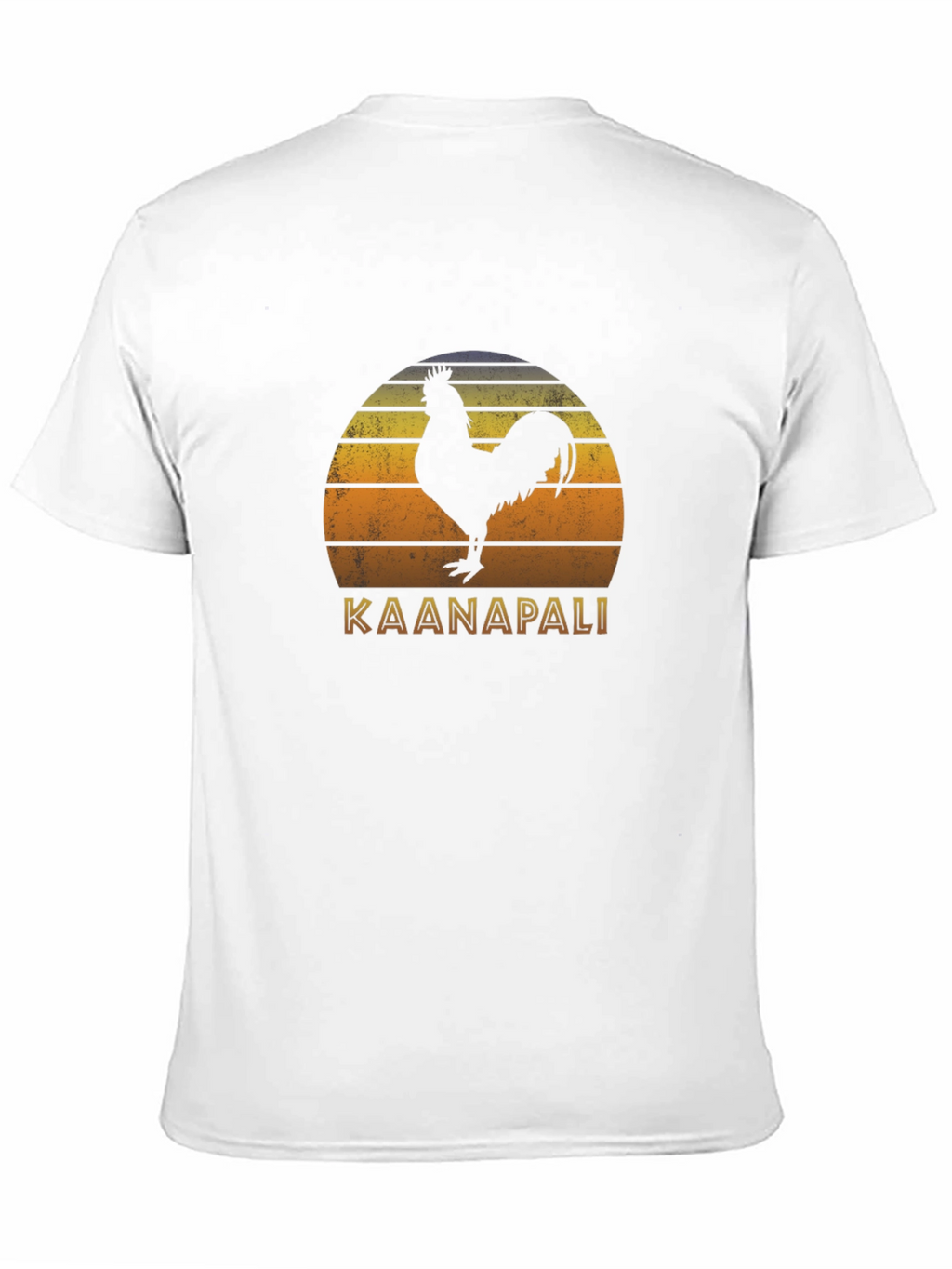 Kaanapali Rooster Graphic Tee - Sunset Design