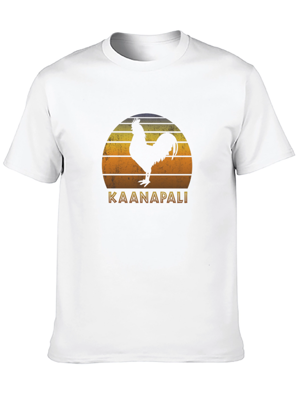 Kaanapali Rooster Graphic Tee - Sunset Design