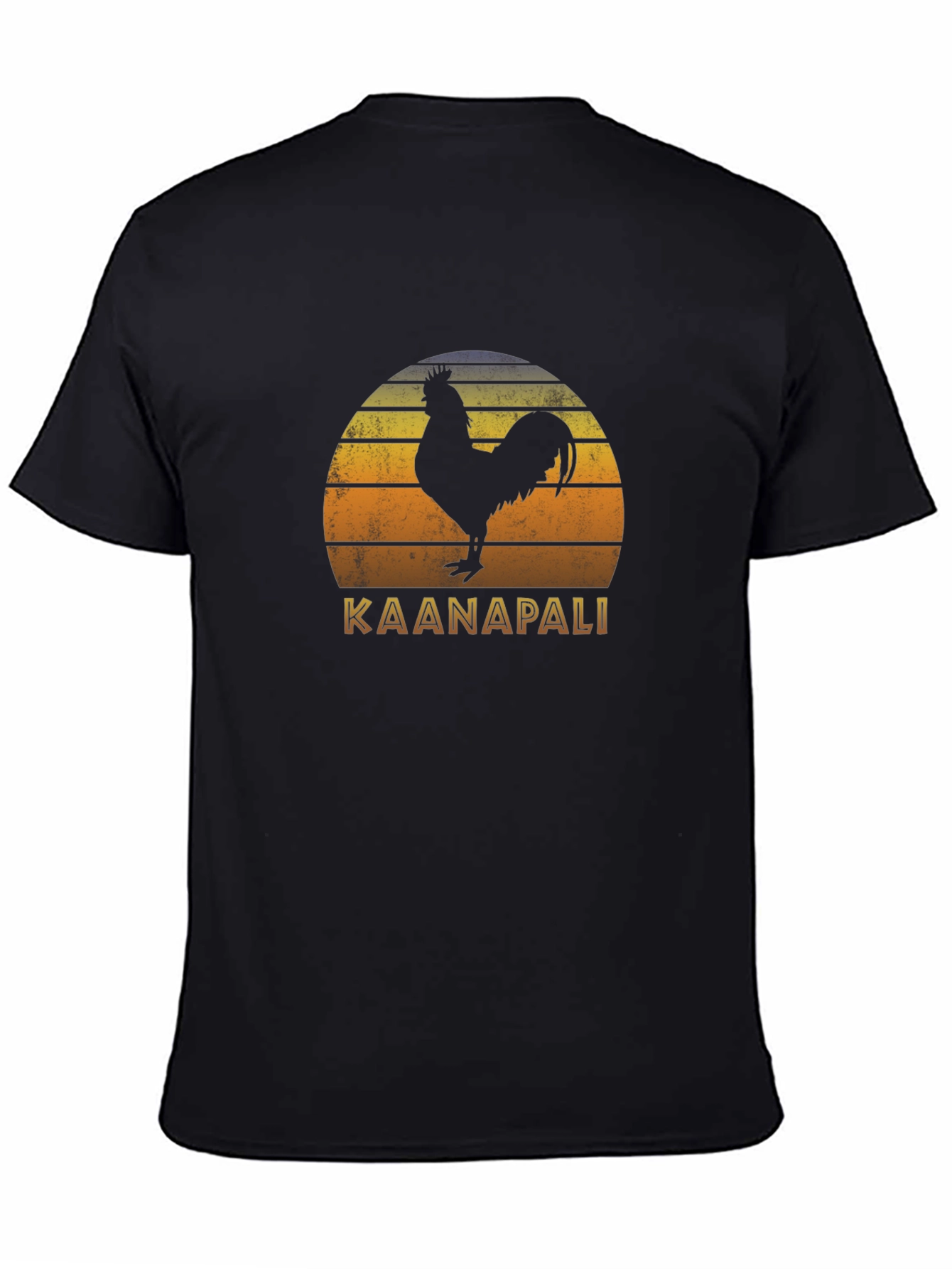 Kaanapali Rooster Graphic Tee - Sunset Design