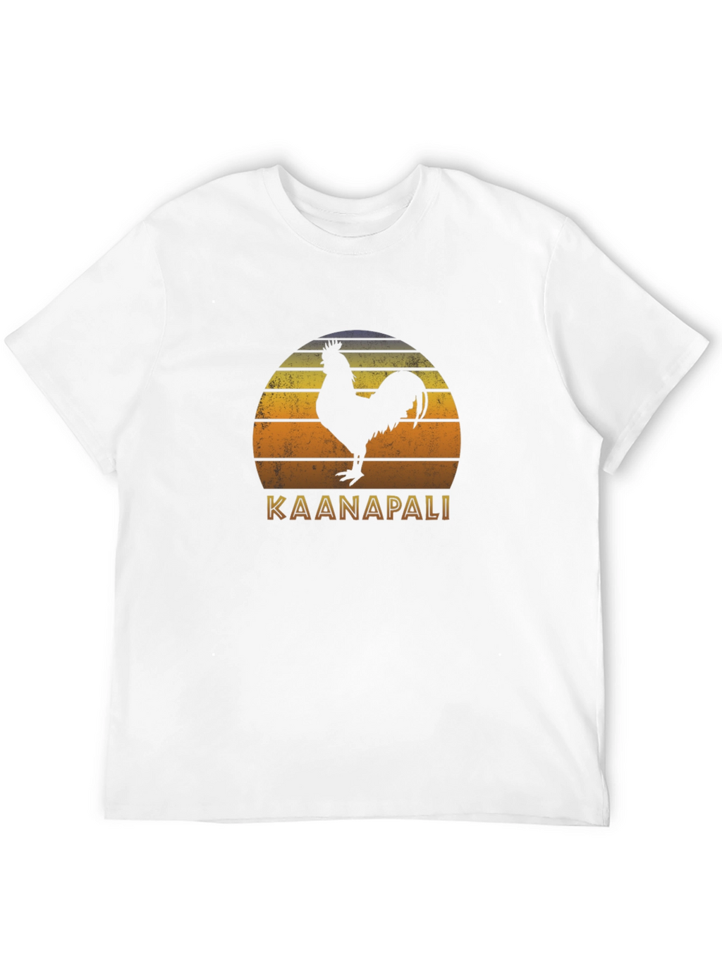 Kaanapali Rooster Graphic Tee - Sunset Design