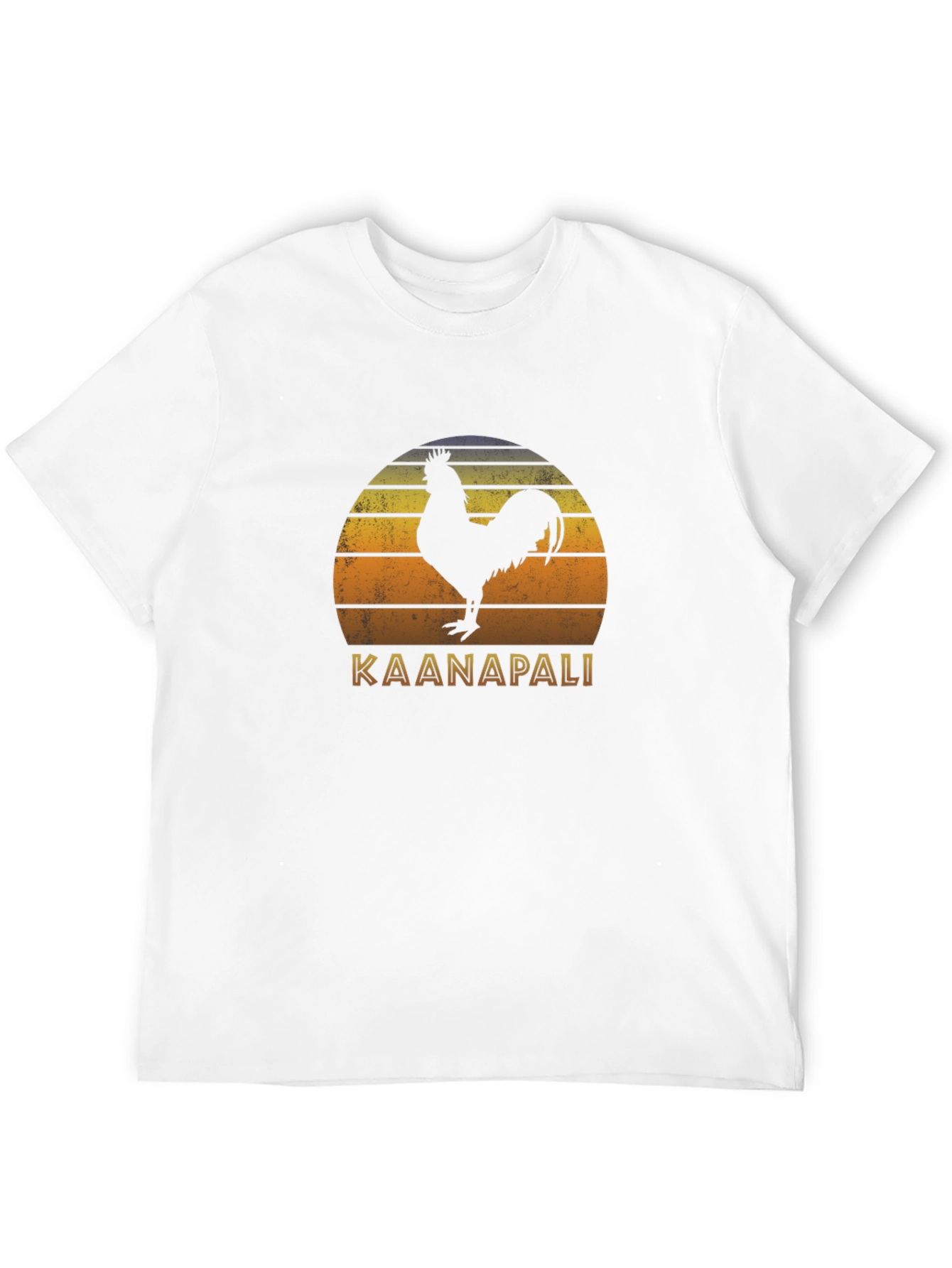 Kaanapali Rooster Graphic Tee - Sunset Design