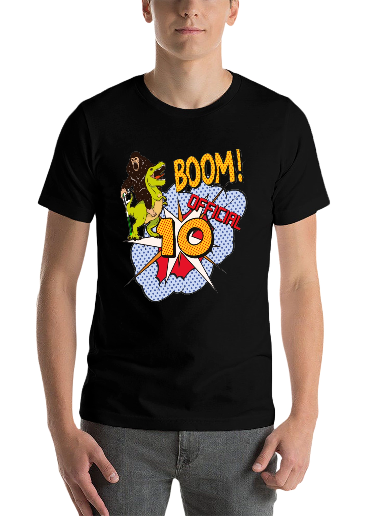 Boom! Official 10th Birthday Graphic T-Shirt