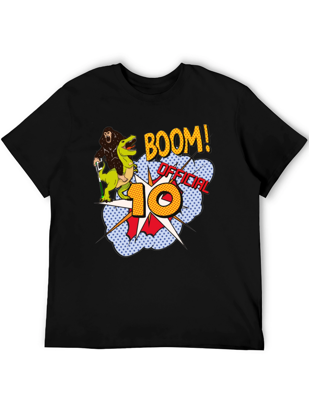 Boom! Official 10th Birthday Graphic T-Shirt