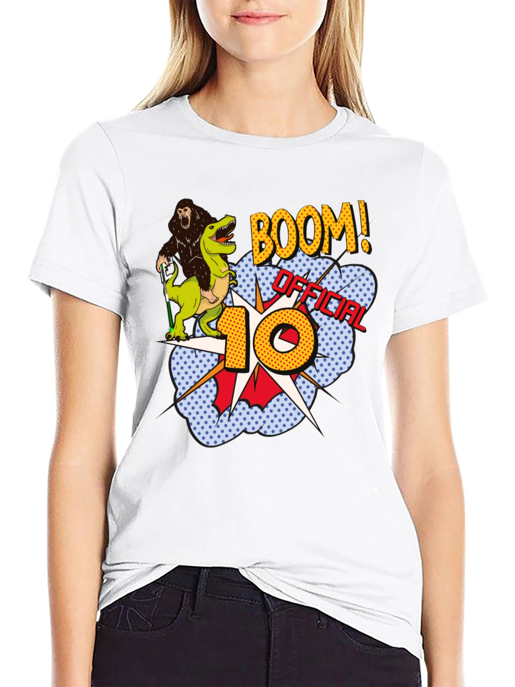 Boom! Official 10th Birthday Graphic T-Shirt