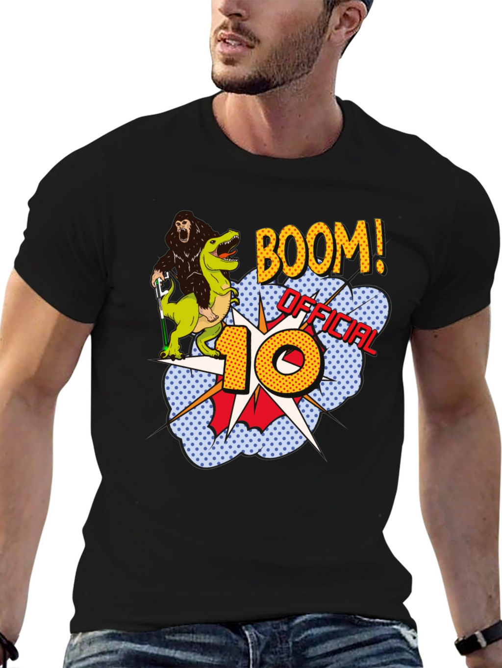Boom! Official 10th Birthday Graphic T-Shirt