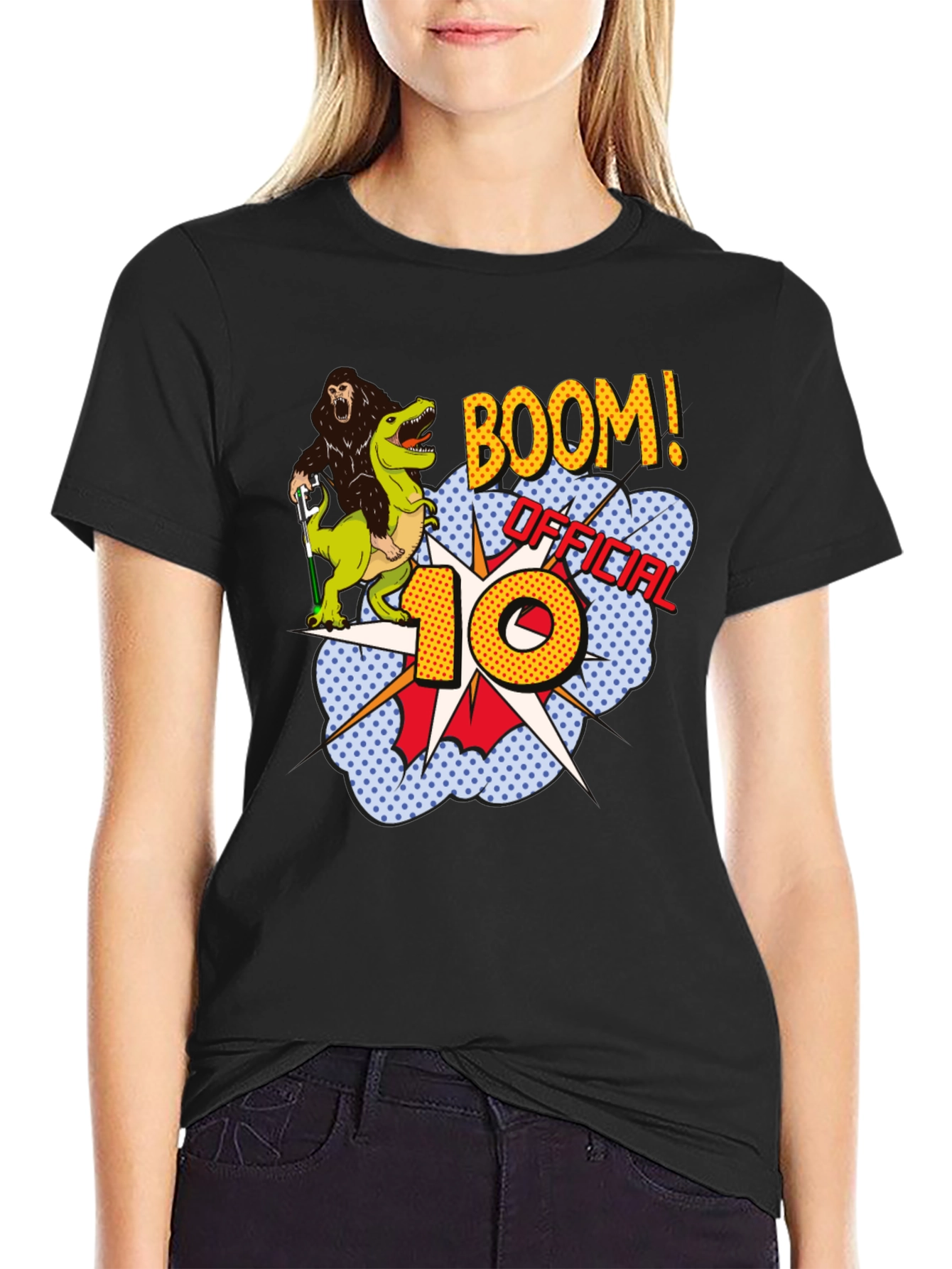 Boom! Official 10th Birthday Graphic T-Shirt