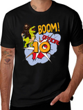 Boom! Official 10th Birthday Graphic T-Shirt