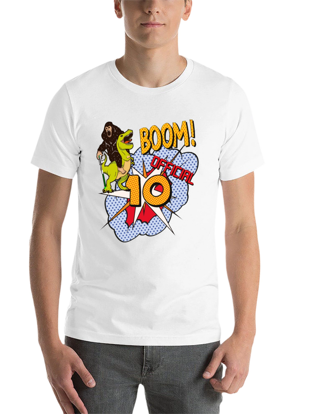 Boom! Official 10th Birthday Graphic T-Shirt