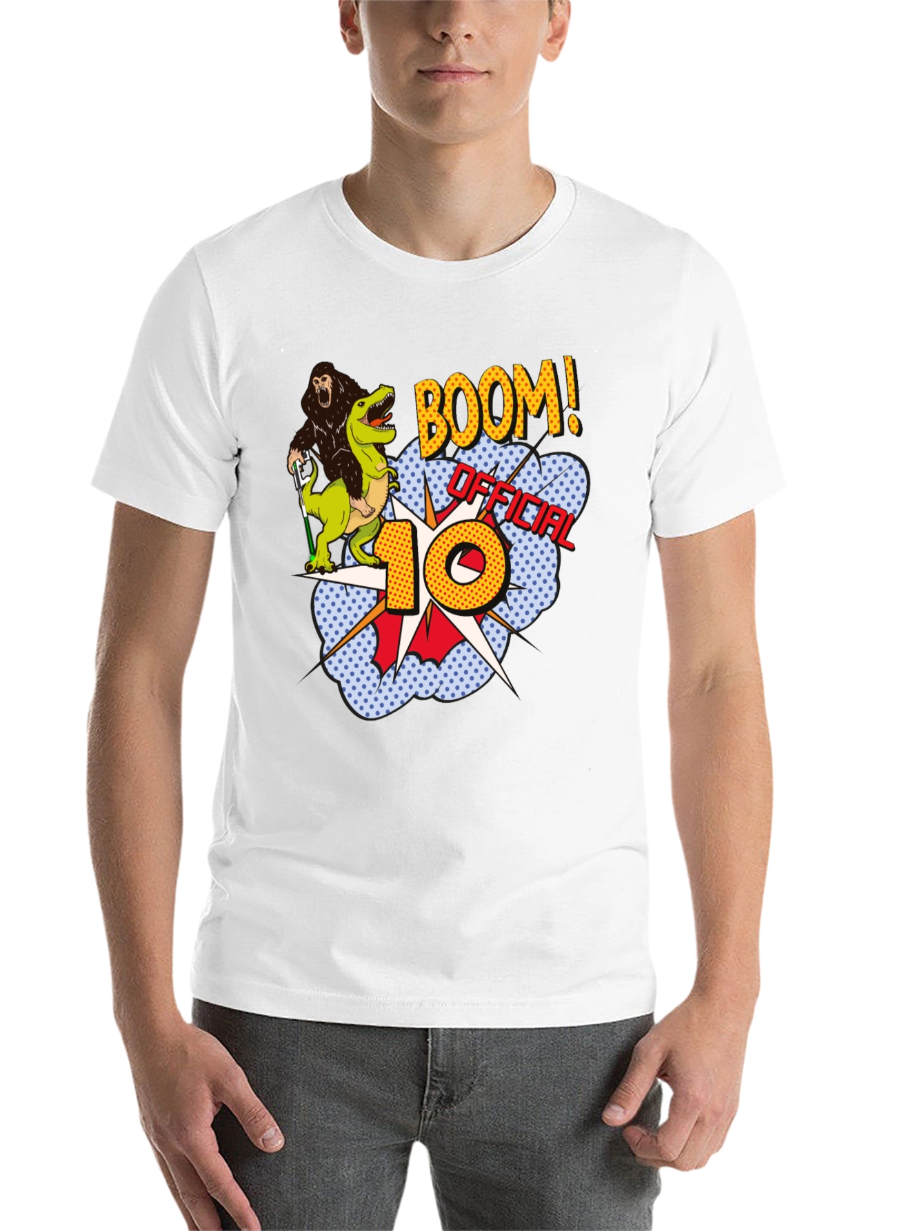 Boom! Official 10th Birthday Graphic T-Shirt
