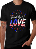 Patriotic Land That I Love Graphic Tee