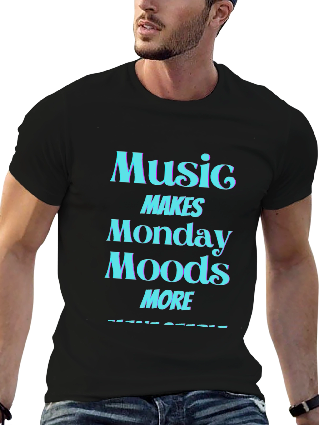 Music Makes Monday Moods More Awesome T-Shirt