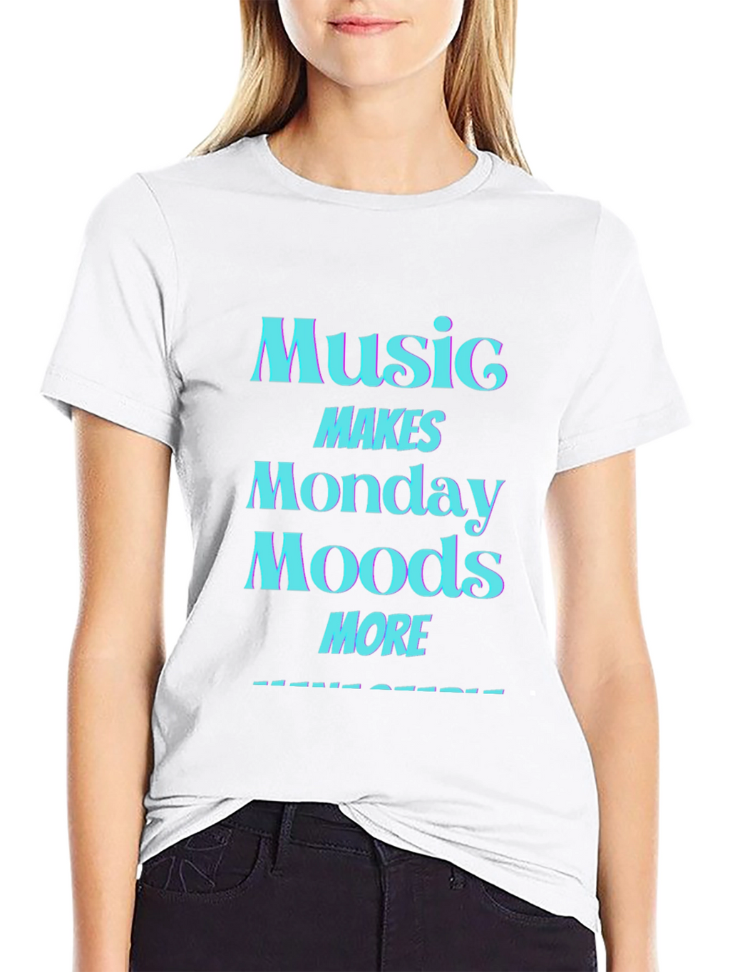 Music Makes Monday Moods More Awesome T-Shirt