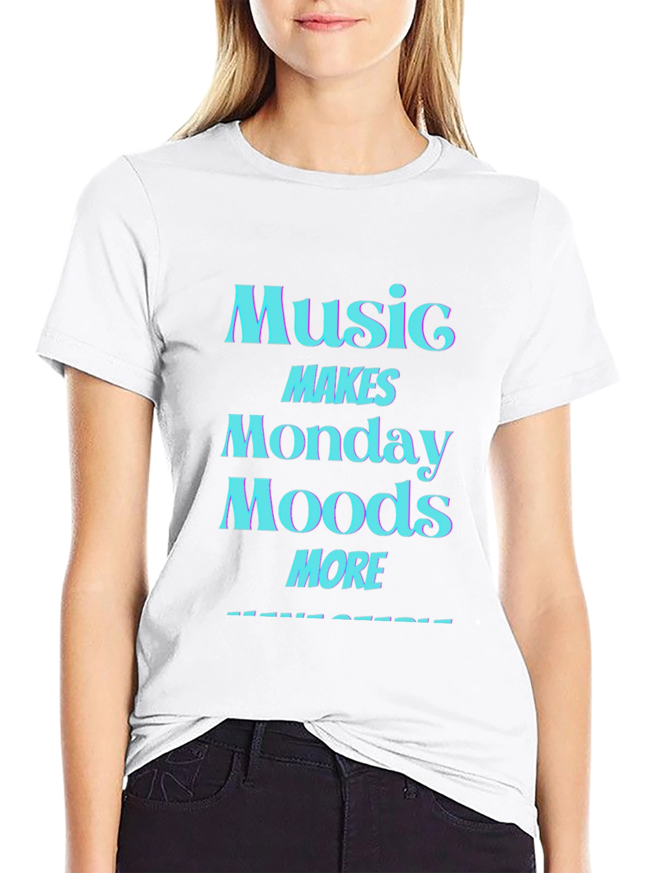 Music Makes Monday Moods More Awesome T-Shirt