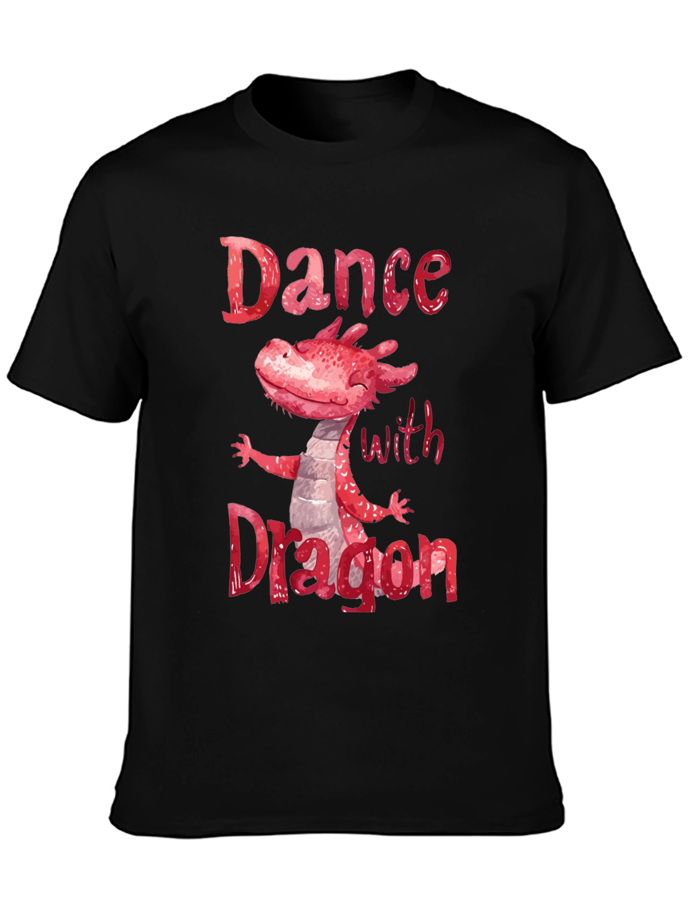 Dance With Dragon Graphic T-Shirt