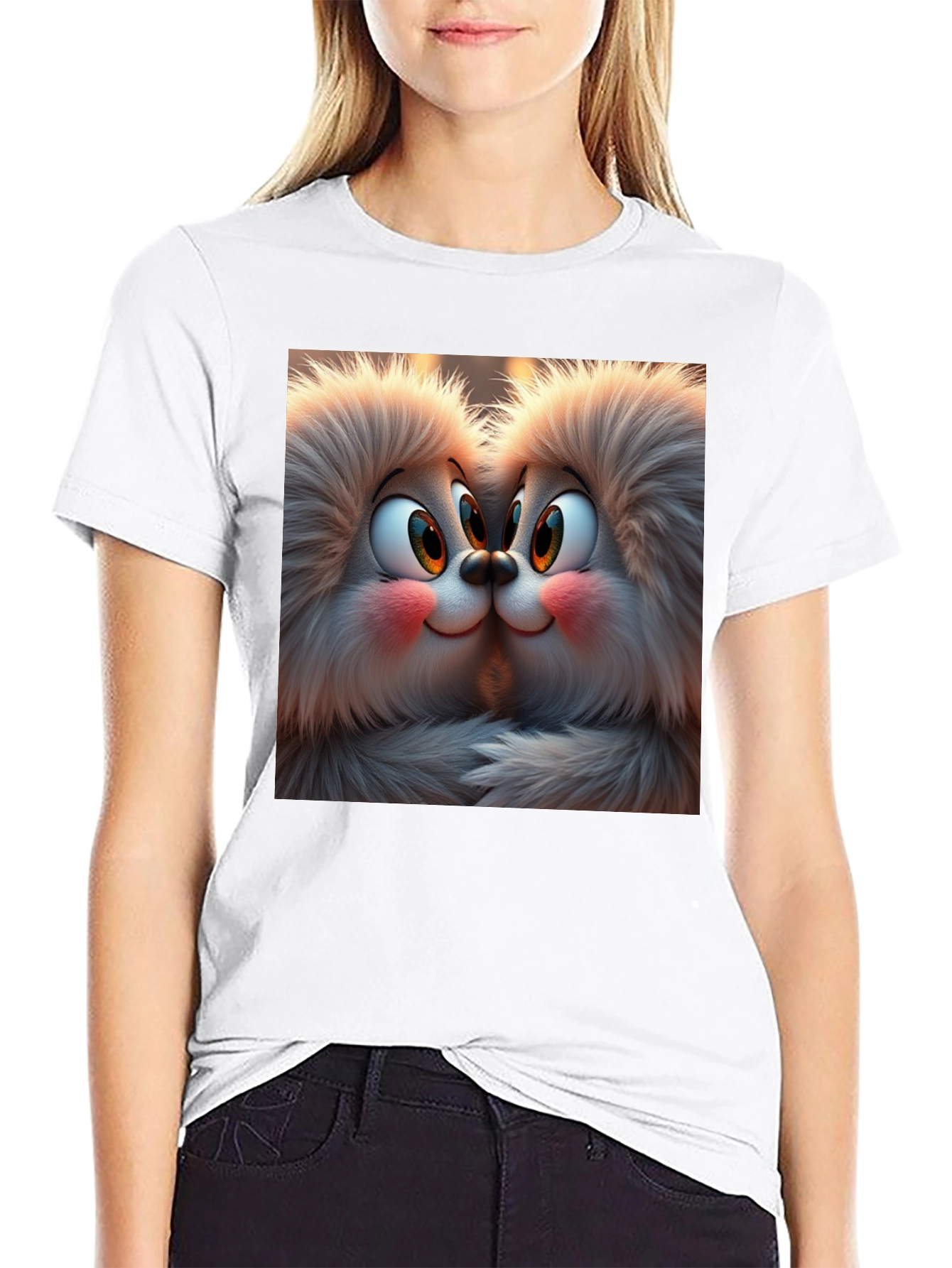 Cute Cartoon Character T-Shirt
