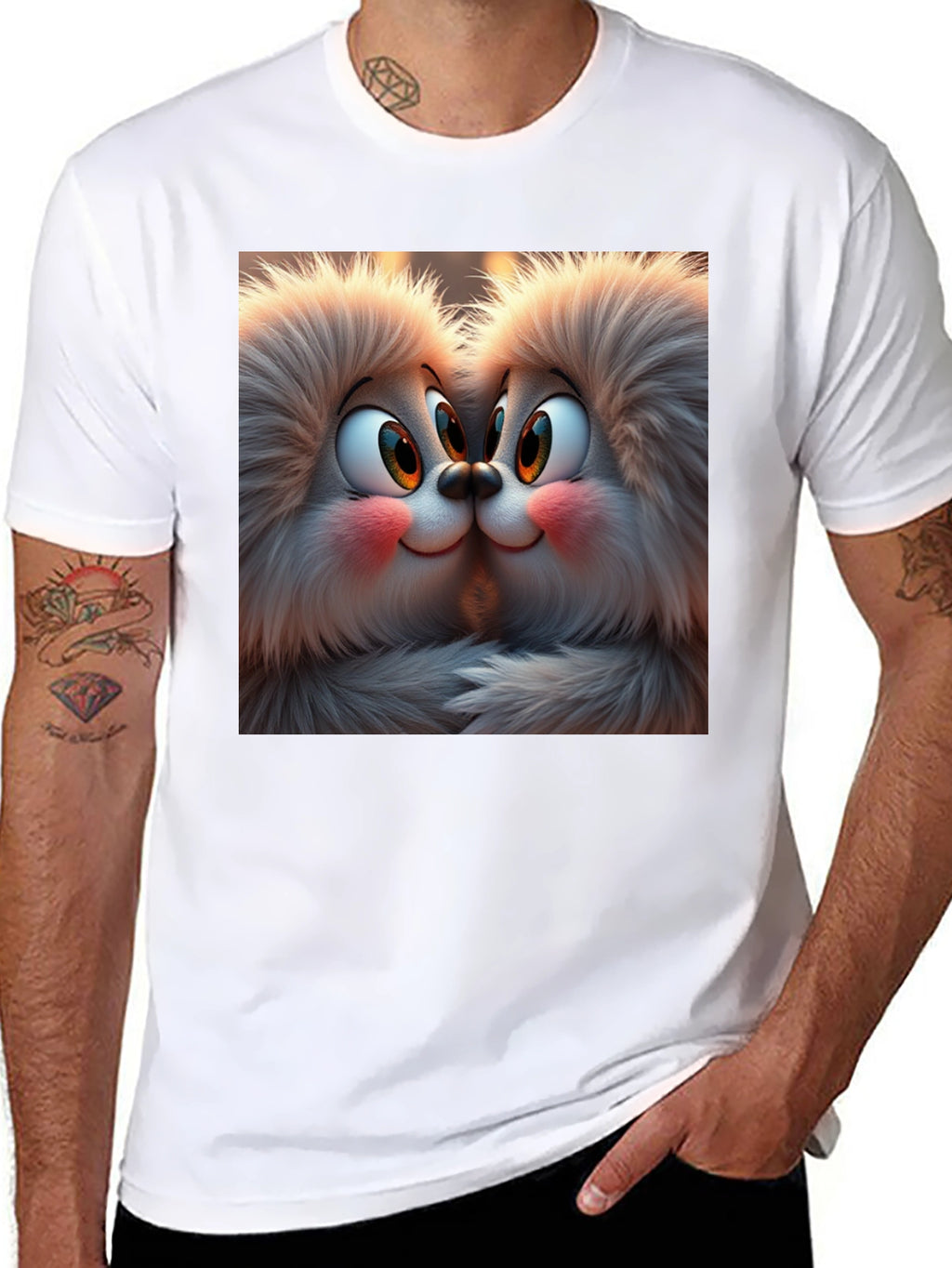 Cute Cartoon Character T-Shirt