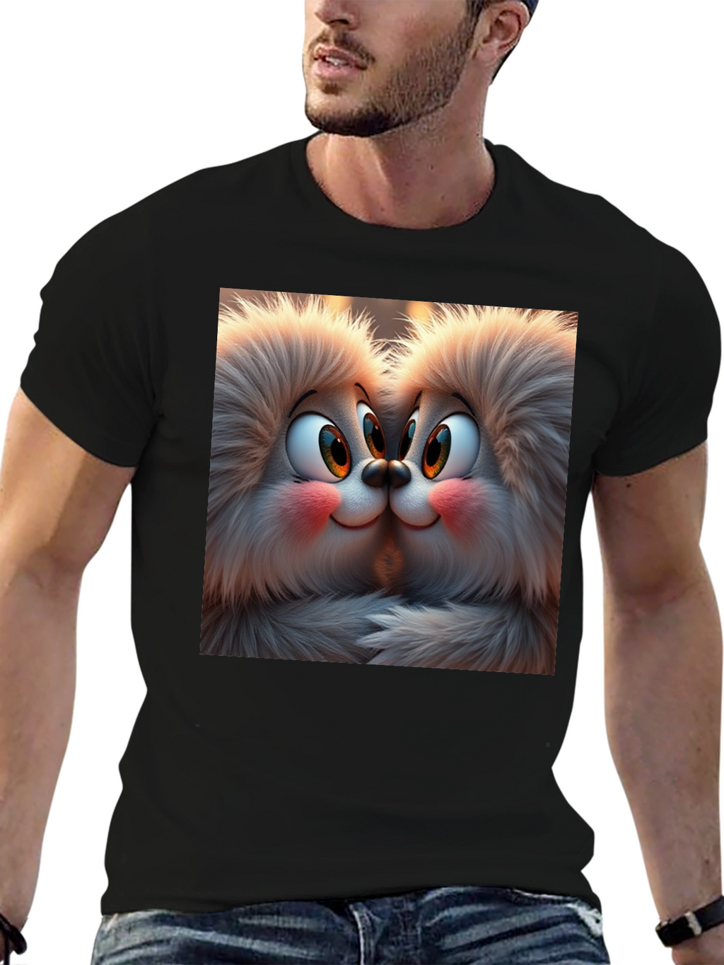 Cute Cartoon Character T-Shirt
