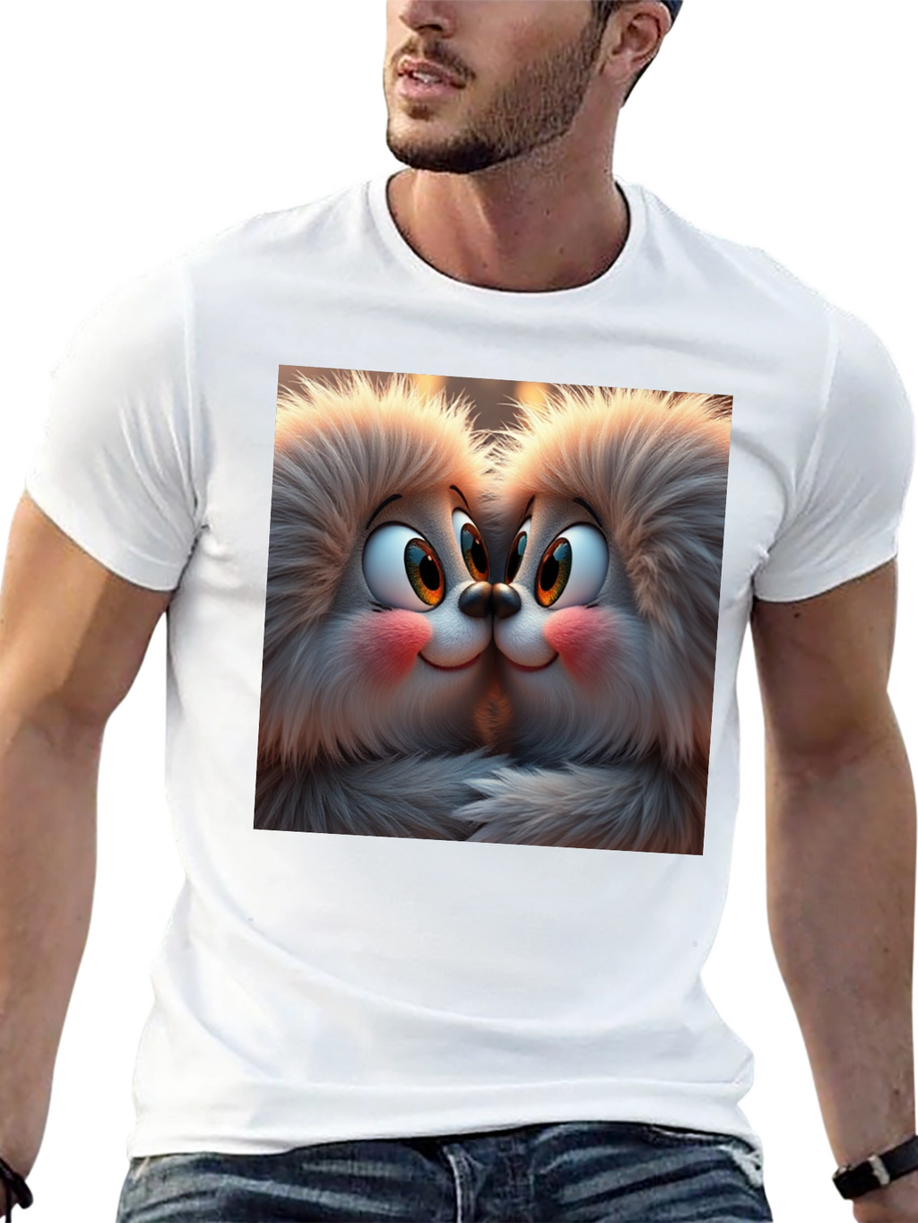 Cute Cartoon Character T-Shirt