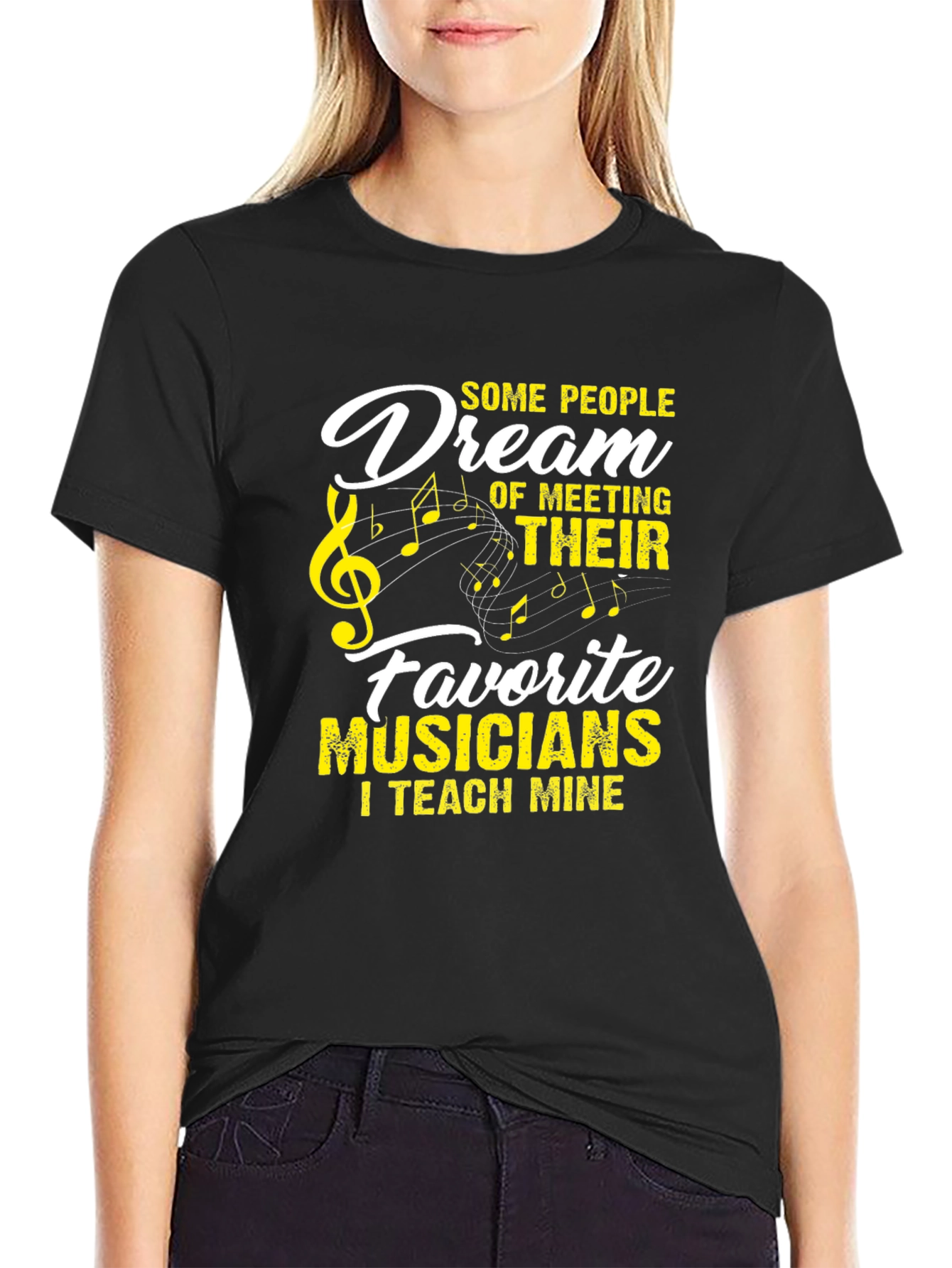 Musician Teacher Black T-Shirt