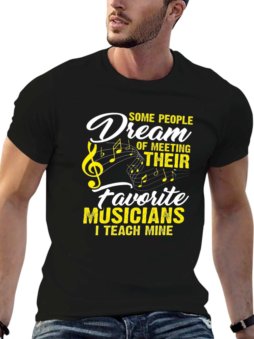 Musician Teacher Black T-Shirt