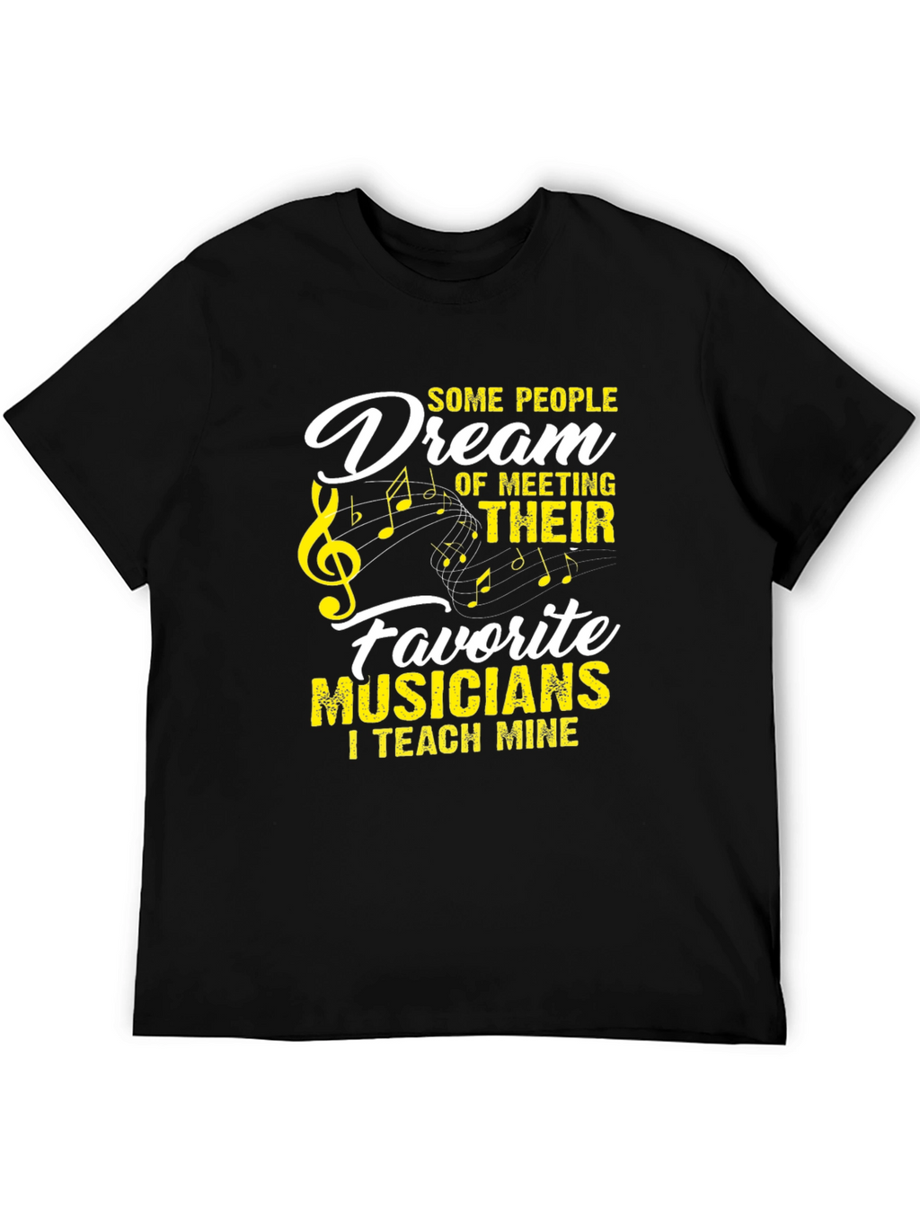 Musician Teacher Black T-Shirt