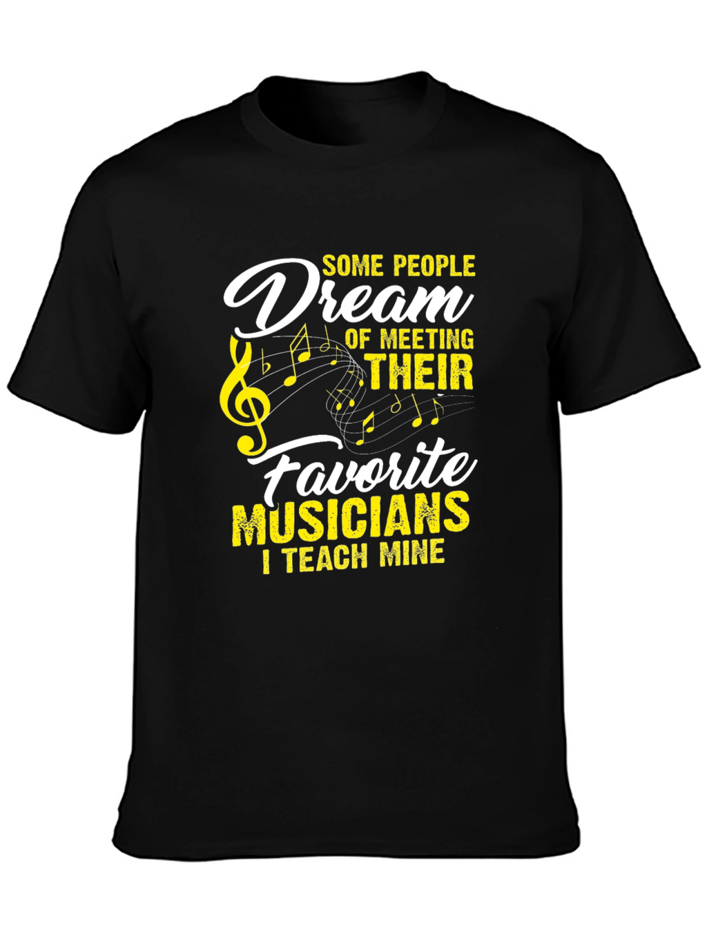 Musician Teacher Black T-Shirt