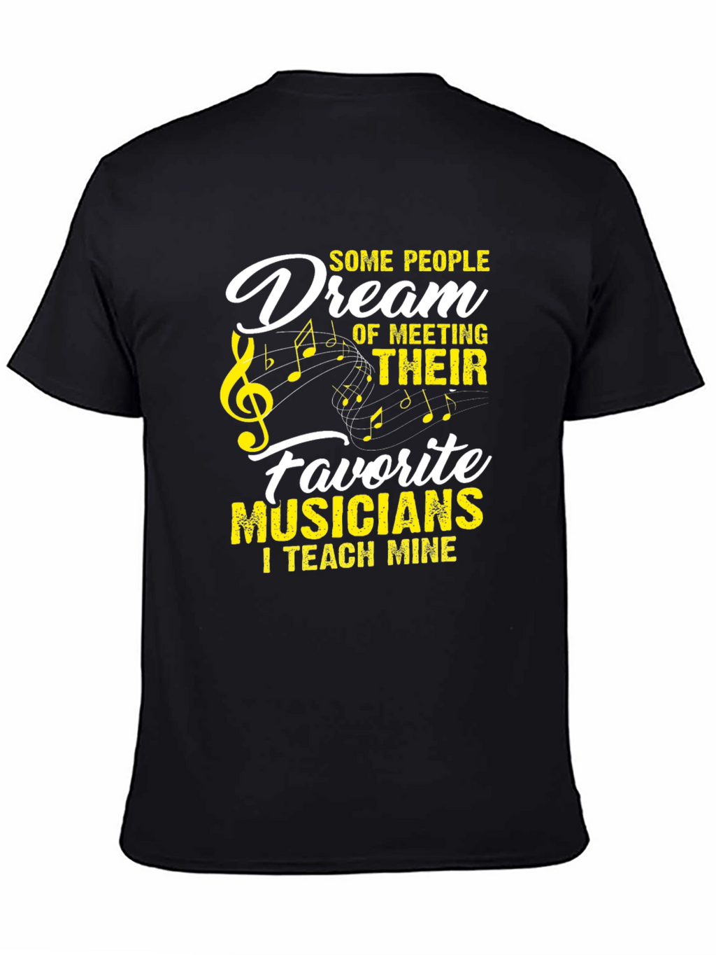 Musician Teacher Black T-Shirt