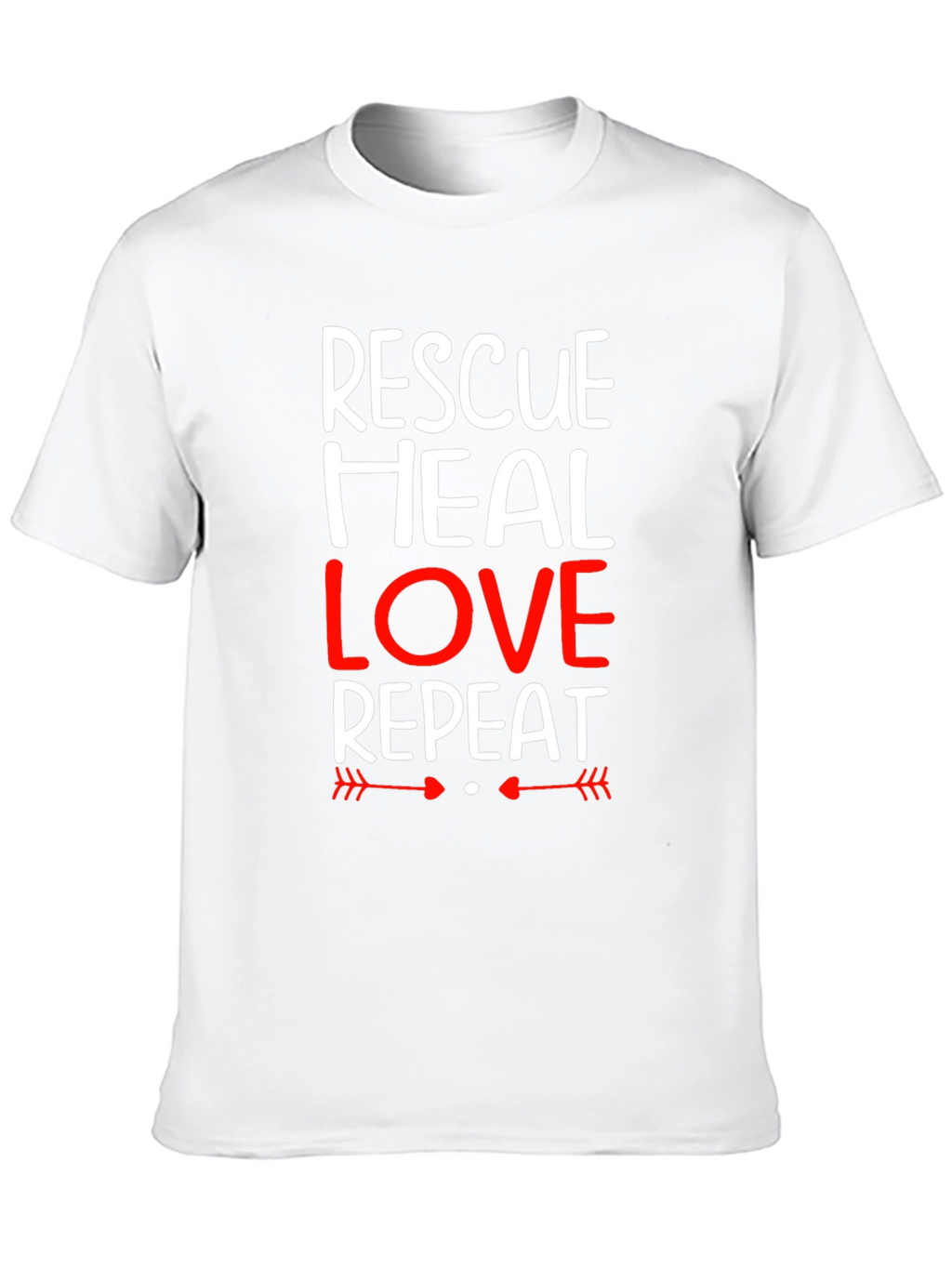 Rescue Heal Love Repeat T-Shirt