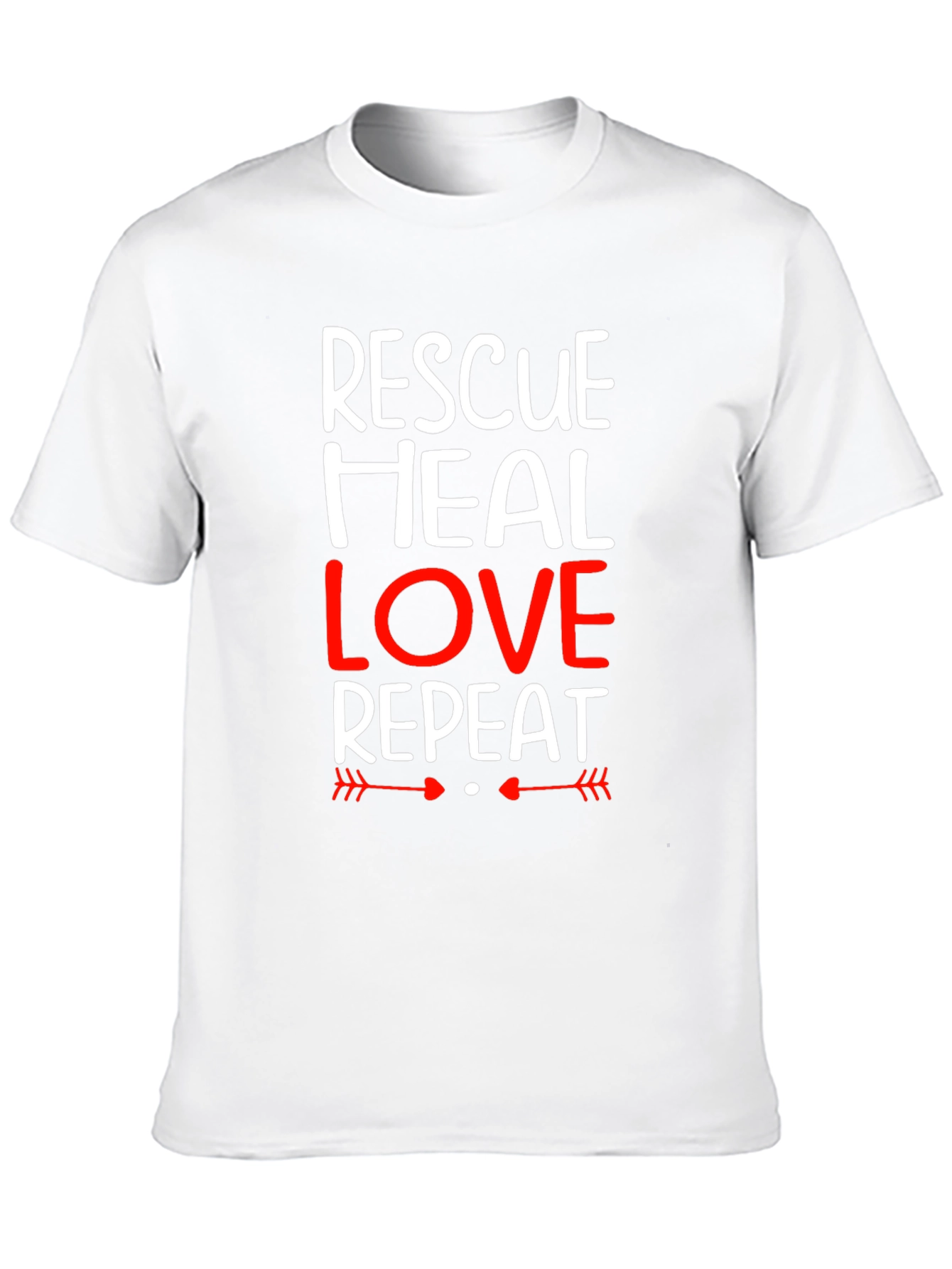 Rescue Heal Love Repeat T-Shirt