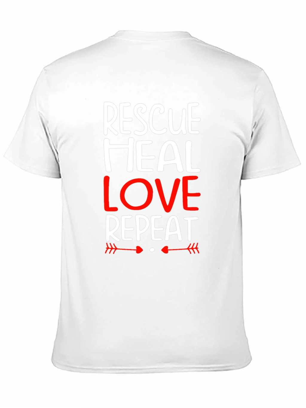 Rescue Heal Love Repeat T-Shirt