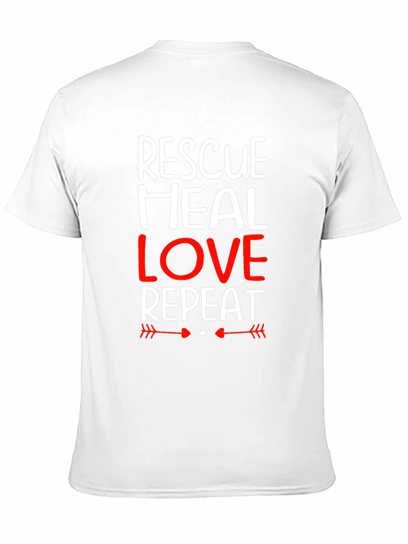 Rescue Heal Love Repeat T-Shirt