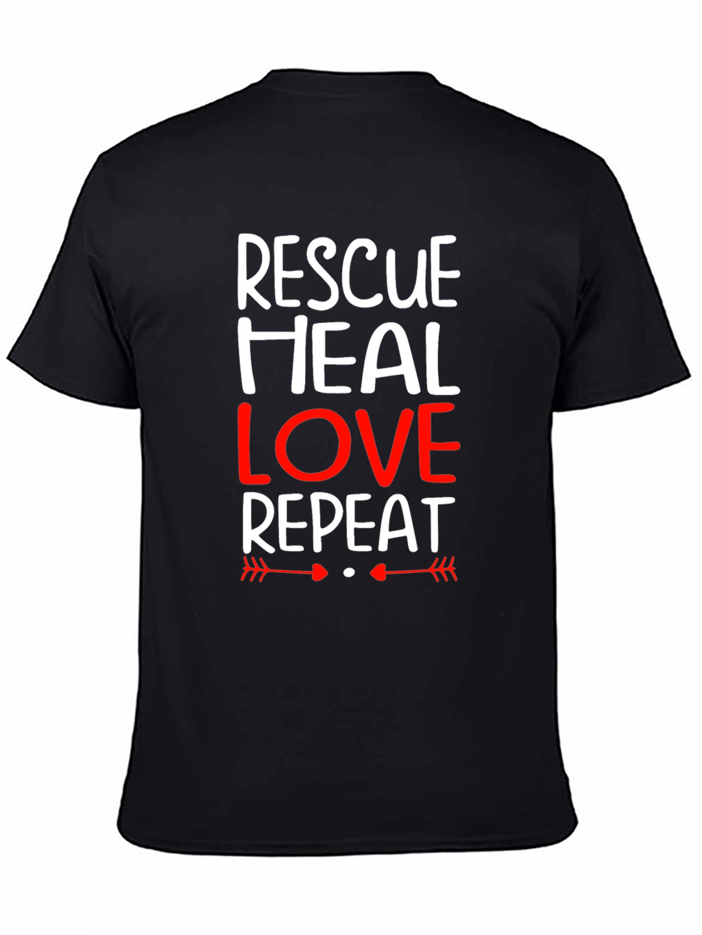 Rescue Heal Love Repeat T-Shirt