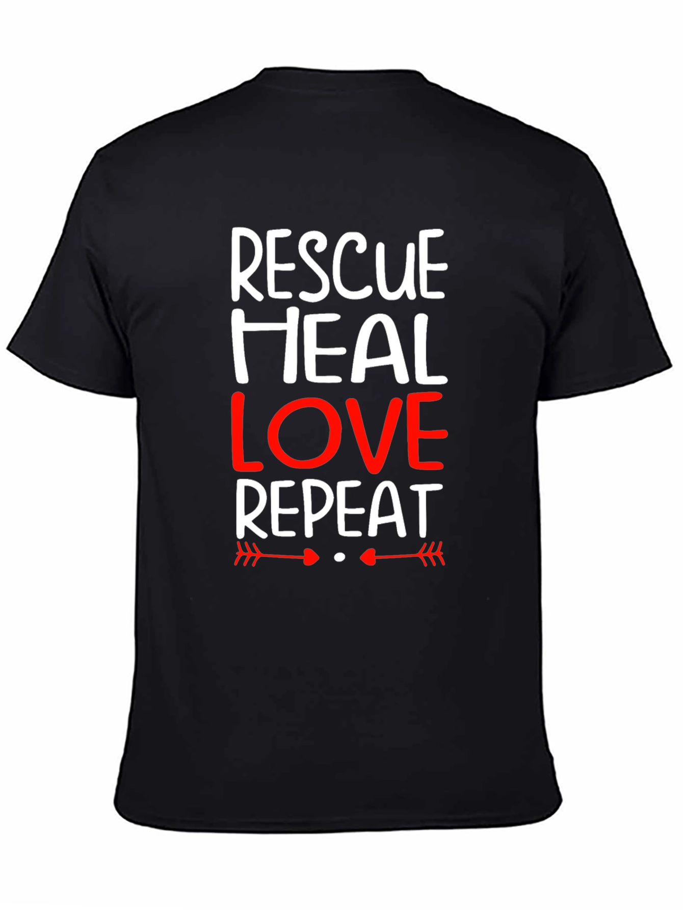 Rescue Heal Love Repeat T-Shirt