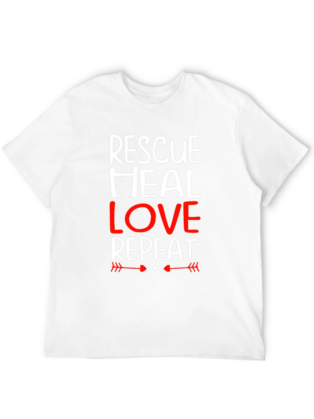 Rescue Heal Love Repeat T-Shirt