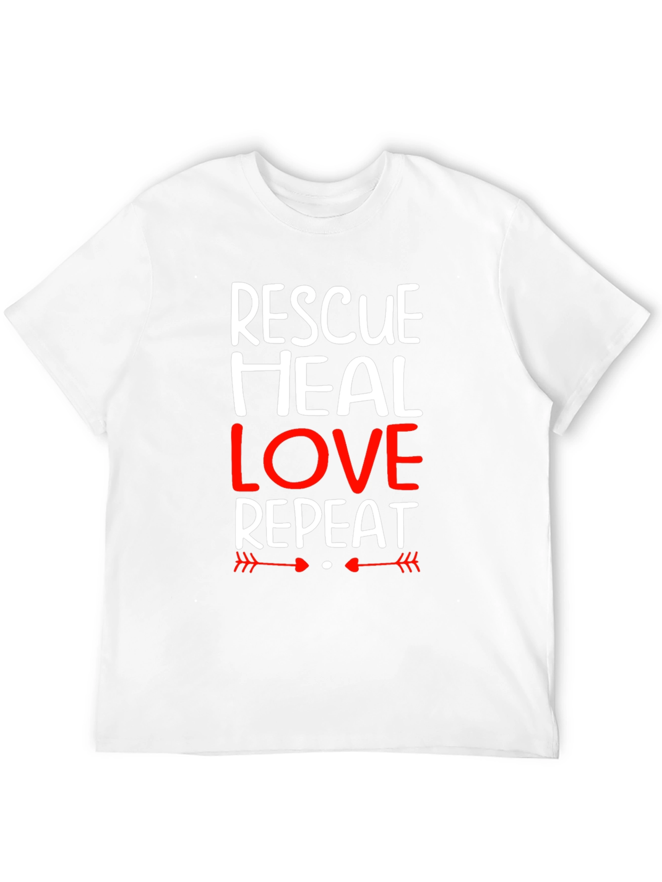 Rescue Heal Love Repeat T-Shirt