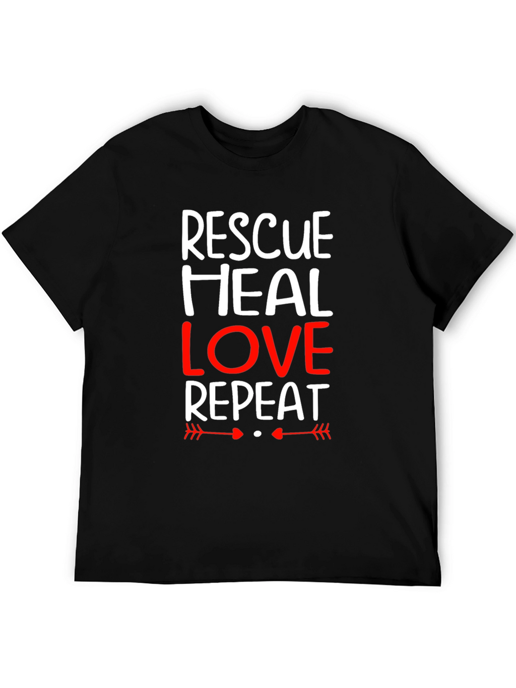 Rescue Heal Love Repeat T-Shirt