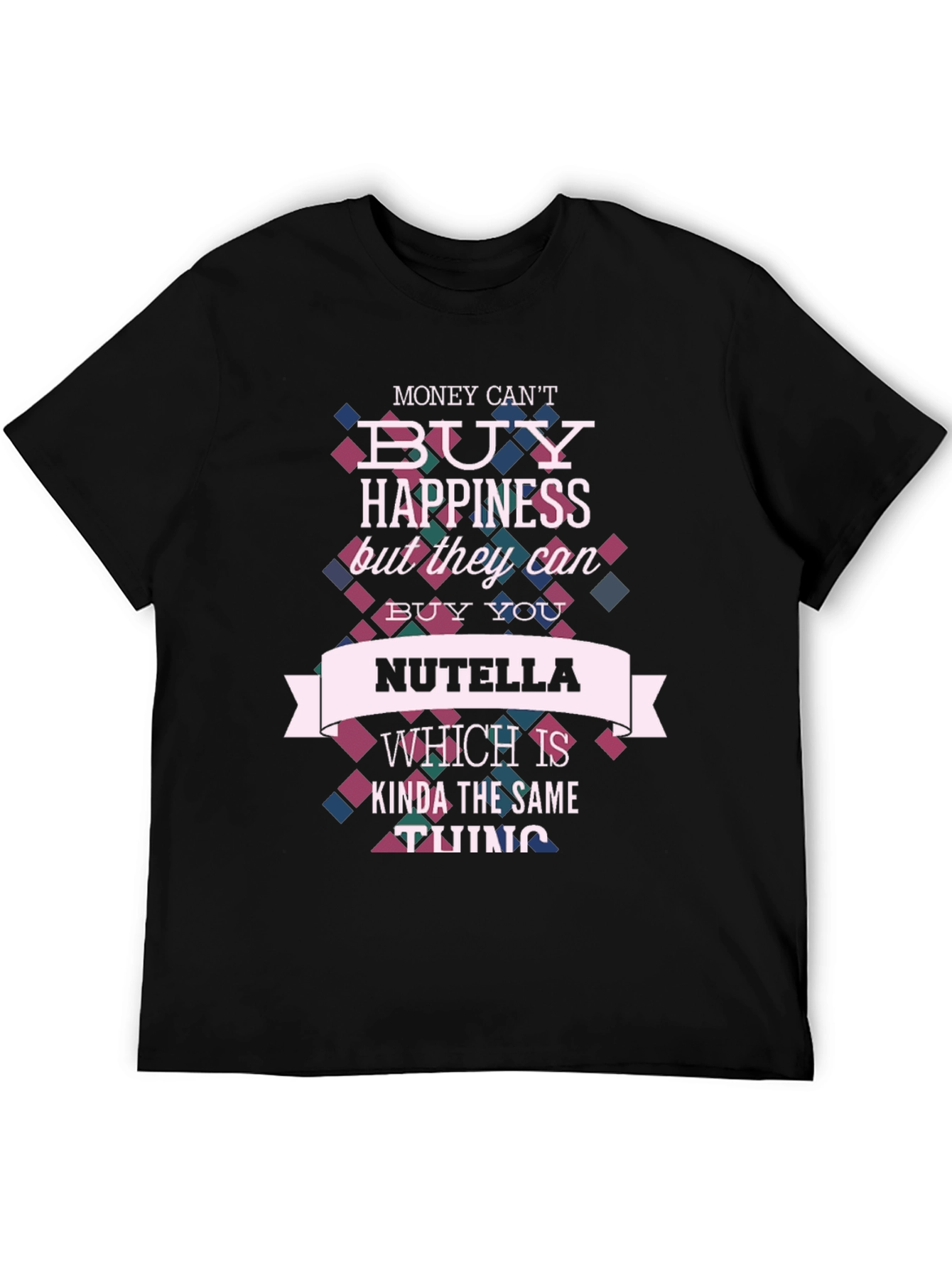 Nutella Happiness T-Shirt - Funny Novelty Tee
