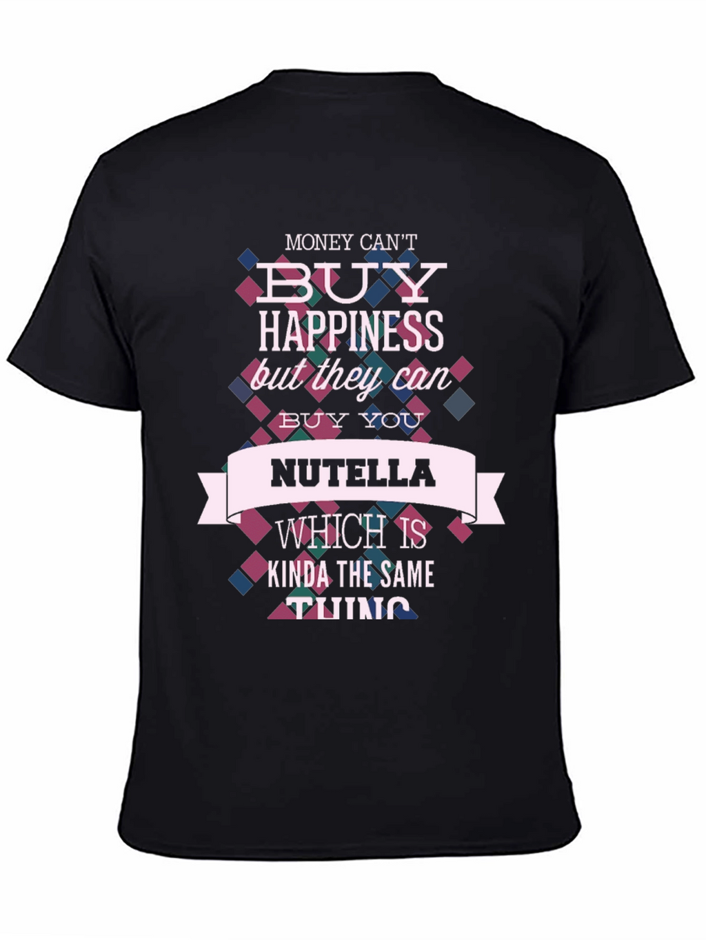 Nutella Happiness T-Shirt - Funny Novelty Tee