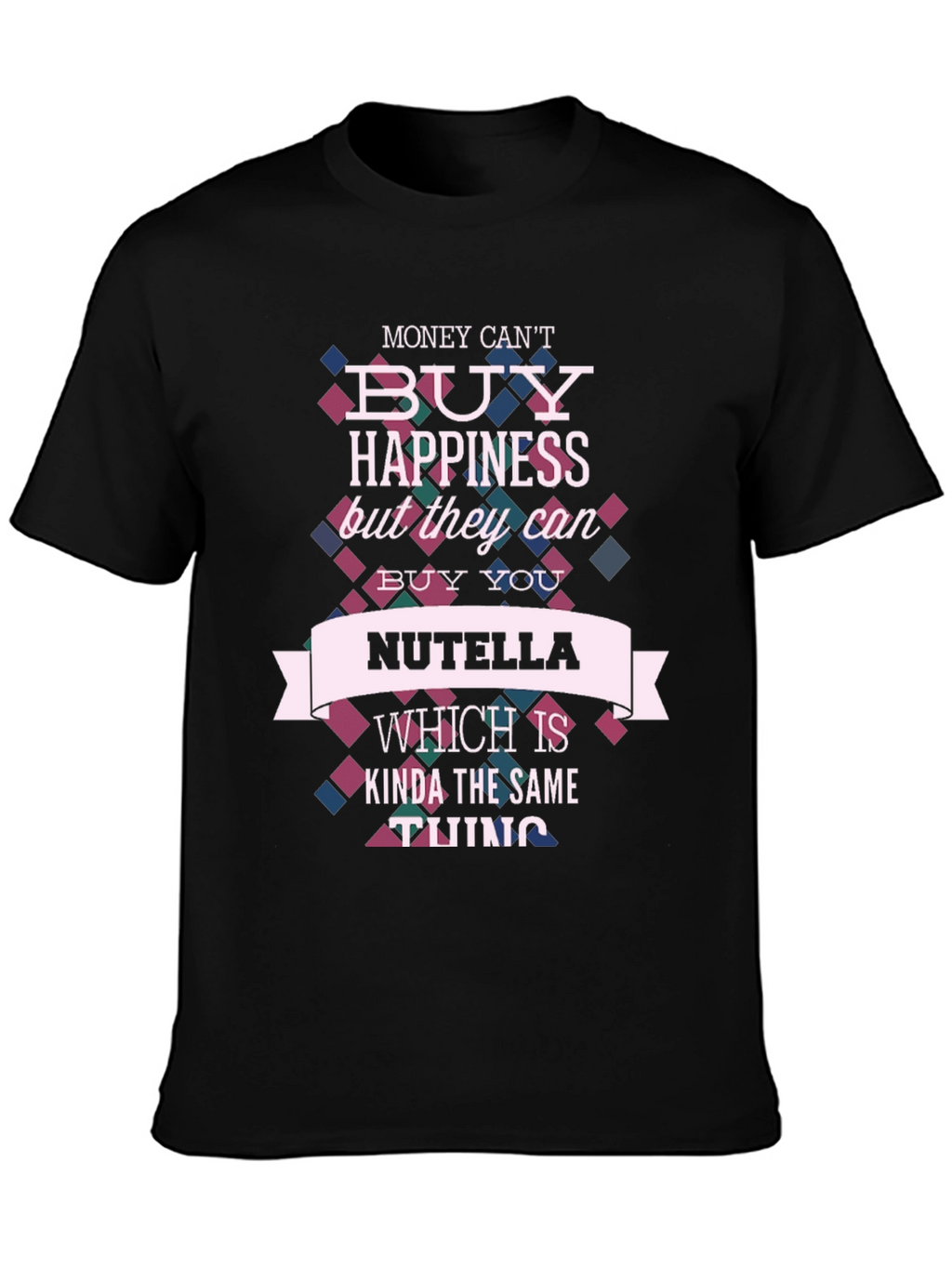 Nutella Happiness T-Shirt - Funny Novelty Tee